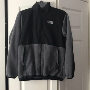 Black and Grey Northface Fleece